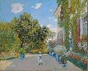 Claude Monet - The Artist's House at Argenteuil