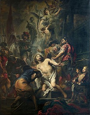Cornelis Schut - The beheading of Saint George