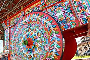 Costa Rica Sarchi ox drawn cart