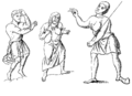 Costumes of Slaves or Serfs from the Sixth to the Twelfth Centuries