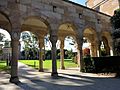 Covered walkway at the southern edge of the Great Court at the University of Queensland July 2015