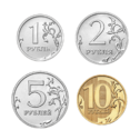 current ruble coins