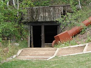 Delaware Mine Entrance