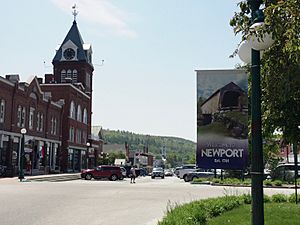 Center of Newport in 2016