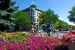 Downtown "Old Town" Fort Collins.