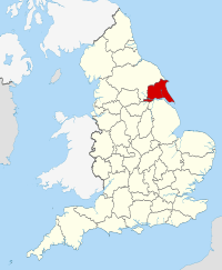 East Riding of Yorkshire within England