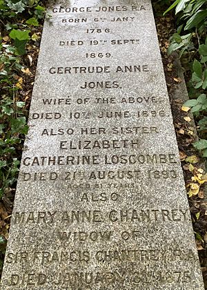 Family vault of George Jones in Highgate Cemetery