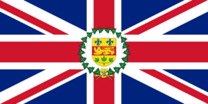 Flag of the Lieutenant Governor of Quebec (1870-1939)