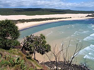 Fraser Island view from Indian Head