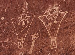 Fremont petroglyphs, Sego Canyon