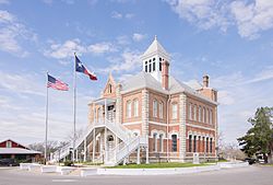 The Grimes County Courthouse in Anderson