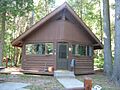 Harrisville state park cabin 01