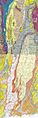 Hartford-Deerfield Basin geological map