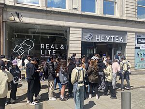 Hey Tea Manchester Piccadilly Garden - first day - 2024-06-16