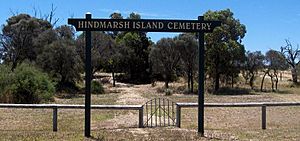 Hindmarsh Island Cemetery Entrance