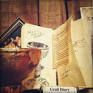 Hollywood Museum - Indiana Jones' Grail Diary (7659583966)