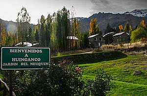 Entrance to Huinganco