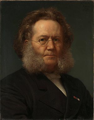 Portrait by Henrik Olrik, 1879