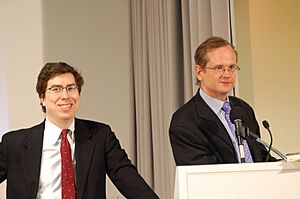 Jonathan Zittrain and Lawrence Lessig (Google DC, March 20 2008)