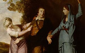 Joshua Reynolds, David Garrick between Tragedy and Comedy, 1760-61 at Waddesdon Manor