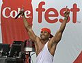 LL Cool J with arms raised at 2007 MyCoke Fest in Atlanta