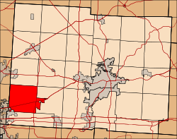 Location of Pataskala in Licking County