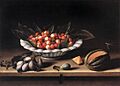 Louise Moillon - Cup of Cherries and Melon - WGA16079