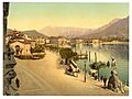 Lugano, the quay, Tessin, Switzerland-LCCN2001703240