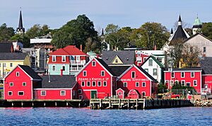 Lunenburg - NS - Lunenburg Hafen2