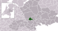 Map - NL - Municipality code 0274 (2009)