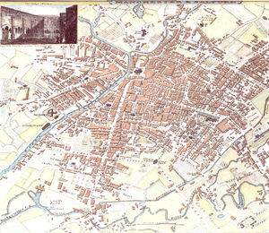 Map of Manchester 1801