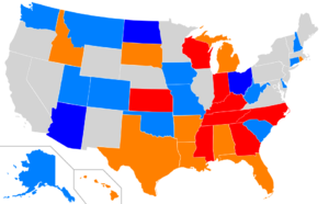 Map of US Voter ID Laws by State