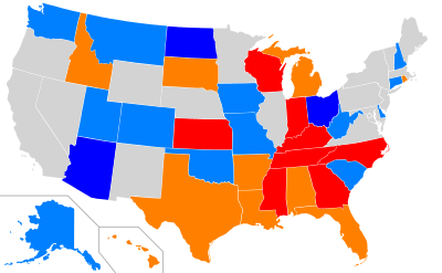 Map of US Voter ID Laws by State