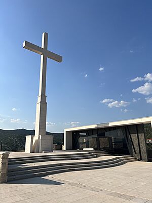 Memorial to Croatian veterans (Spomen obilježje hrvatskim braniteljima) Neum 2024 1