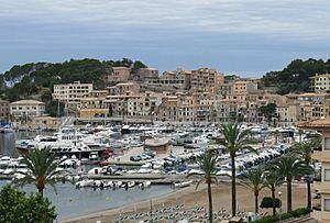 Port de soller majorca spain closeup arp