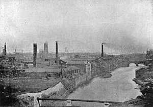 Radcliffe looking east 1902