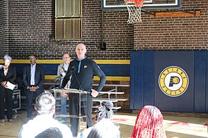 Rick Carlisle OPHS Drive and Dish Presser 2023-11-15