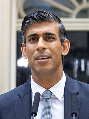 Rishi Sunak's first speech as Prime Minister Front (cropped).jpg
