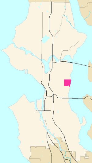 Madrona Highlighted in Pink