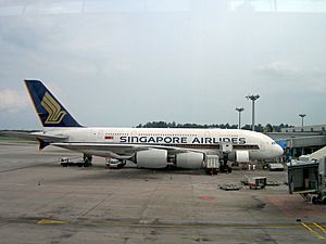Singapore Airlines A380-841 (9V-SKA) at Singapore Changi Airport (2)