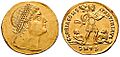 Solidus multiple-Constantine-thessalonica RIC vII 163v