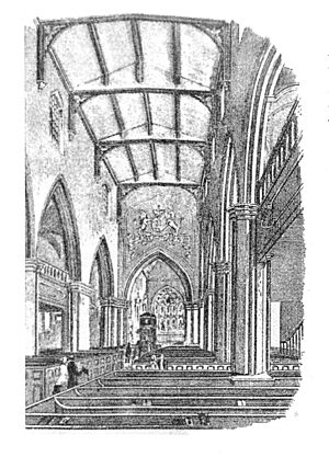 St Mary's Chesham interior pre-1869