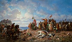 Stanisław von Chlebowski - Death of Władysław Jagiellon near Varna - MNK II-a-280 - National Museum in Kraków