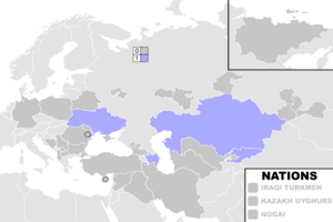 Türkvizyon winners map