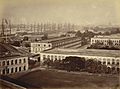 The Fort and the Hooghly River in Calcutta (c. 1885)