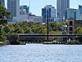 Trafalgar Bridge and Claisebrook, East Perth, March 2021 04