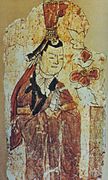 Uighur woman from Bezeklik murals