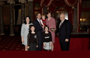 Vitter Family meets with Vice President Cheney