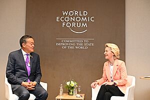 Von der Leyen - Thavsin meeting (2024)