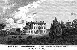Wanlip Hall from European Magazine 1809